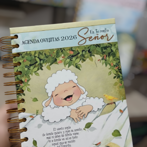 2026 Agenda Ovejitas Verde - En Ti Confío